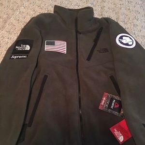 Supreme Trans Antarctica Expedition Olive Jacket